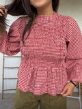 BLOUSE VAIA ROUGE